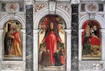Triptyque 1473 Bartolomeo Vivarini Peinture à l'huile